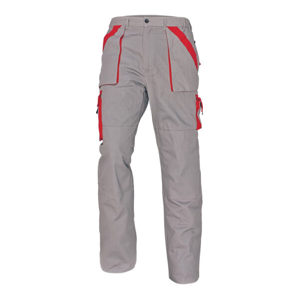 Cerva MAX trousers grey-red - 44