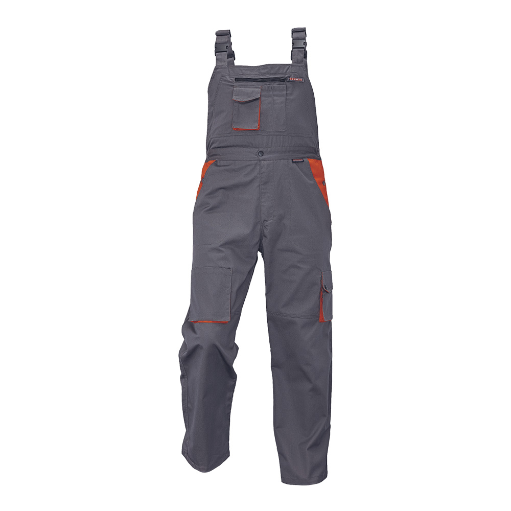 Desman bibpants grey-orange