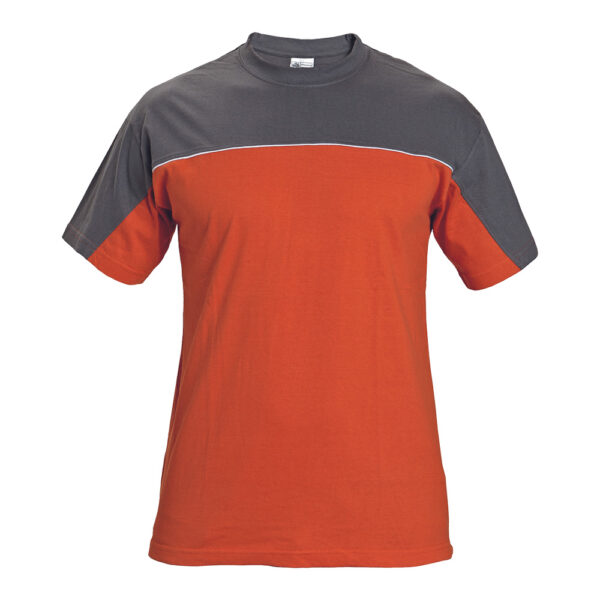 T-shirt Desman grey-orange