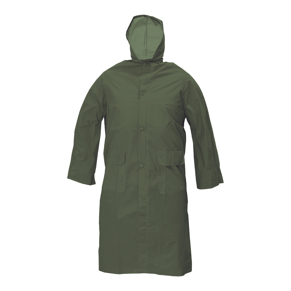 Cerva Cetus raincoat PVC green